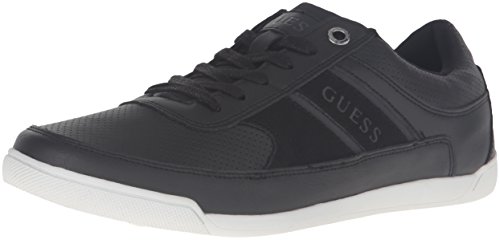 Guess Men's Gm-Jahim Fashion Sneaker, Black/Black/Black, 8.5 M US