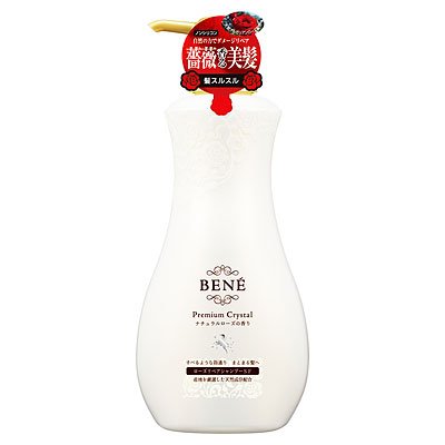 ベーネプレミアムクリスタル　ローズリペアシャンプー　スムースフィーリング（髪スルスル）　５５０ｍL