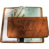 Denny Hamlin Embossed Checkbook