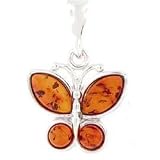 Amber Pendant set in .925 Sterling Silver