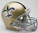 New Orleans Saints 1967-1975 Full Size Pro Line Throwback Helmet