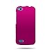 CoverON® Hard Rubberized Slim Case for BLU Life Play L100 - with Cover Removal Pry Tool - Rose Pink