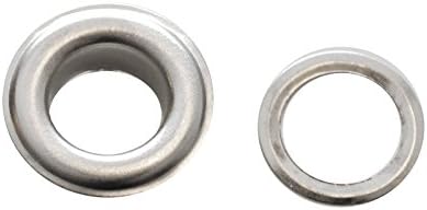 Nickel 2000 #3 7/16" Grommets Machine Washers Nickel Eyelets Hang Sign