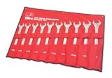 Jumbo Combination Wrench, Polished - 10 Piece