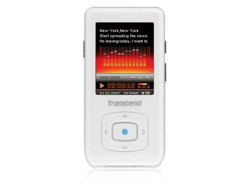 Electronics: Transcend T.sonic 850 4 GB Video MP3 Player White