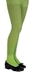 Girls Lime Glitter Tights