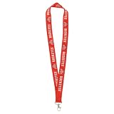 Ohio State Buckeyes Classic Key Ring Lanyard - Red