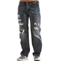 Armani Exchange J65 - Dark Destruction Straight Le