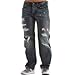Armani Exchange J65 - Dark Destruction Straight Le