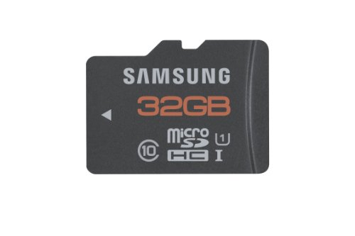 Samsung 32GB PLUS Micro SDHC with Adapter - up to 48MB/s - UHS-1 Class 10 Memory Card (MB-MPBGCA/AM)