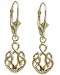 10 Karat Yellow Gold Celtic Earrings