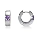 Amethyst & Sterling Silver Earrings