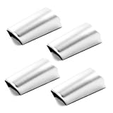 Rugged Ridge 11156.12 Chrome Steering Wheel Spoke Accent Piece, Set of 4 by Rugged Ridge
