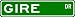 GIRE Street Sign ~ Personalized Family Lastname Sign ~ Gameroom, Basement, Garage Sign Novelty** ALUMINUM