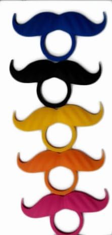 Mustache Bottle Markers