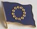 Country Flag Enamel Pin Badge - European Union, EU