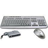 HP 5187URF2+ Wireless Keyboard & Optical Mouse (Silver)