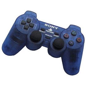 Sony PSOne PS1 Blue Dual Shock Controller