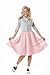 Adult Pink Poodle Skirt Costume Large