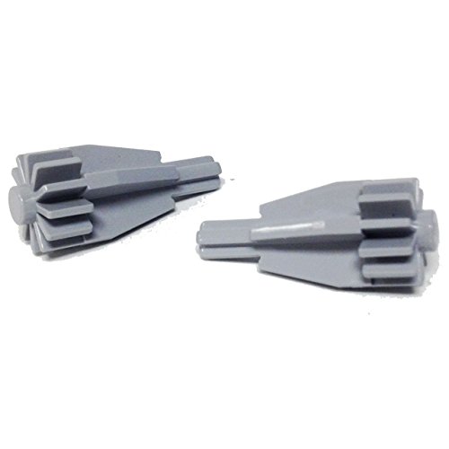 Lego Parts: Aircraft Engine, Smooth Large, Center (PACK of 2 - LBGray)