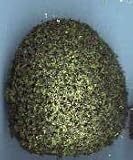 Green Tree Mounds - Dollhouse Miniature