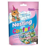 Browns Nesting Confetti For Small Animals