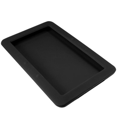 Silicone Skin Cover Case Black for Barnes & Noble Nook Ebook