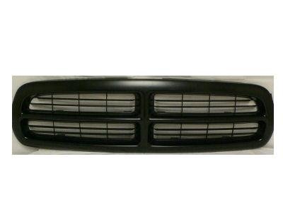 Black Grille Grill Dodge 97-03 Dakota Pickup Truck 98-03 Durango 97 98 99 00 01 02 03 04 1997 1998 1999 2000 2001 2002 2003 2004 Paintable