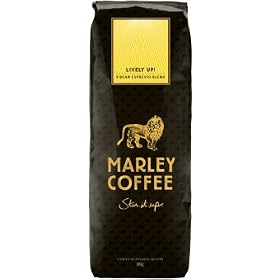 Marley Coffee - Lively Up - Organic 5 Bean Espresso Blend, 12oz bag