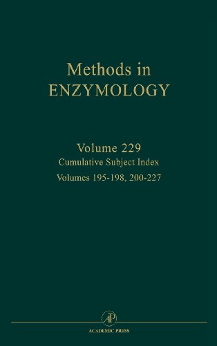 cumulative subject index volume 229 methods in enzymology
