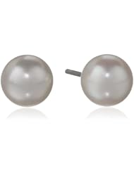 14k Gold Freshwater Cultured Pearl Earrings (AA Quality, 6.5-7mm)