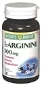 Nature's Bounty L- Arginine 500mg Caps 50ct 50 ea