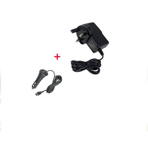 Childrens Toyshop  Computer : Duo Pack DS Lite UK Mains Charger + Car Charger