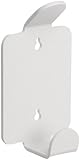 TrippNT 50034 White ABS Plastic Apron and Lab Coat Hook with Magnet, 1 Position, 4