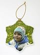 Christmas Ornament - Snowflake Shaped Ornament Personalized with Your Favorite Photo