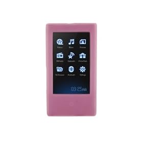 PCMICROSTORE Brand Samsung P2 YP-P2 Premium Silicone Skin Case Cover with Adjustable Sports Armband - 6 Colors Choices