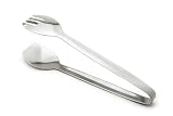 Large Serving Tongs - Fine Stainless Steel Tongs for Serving Salad, Food, BBQ and Buffet