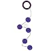 California Exotics Softee Beads, Purple