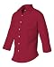Ladies' 3/4 Length Sleeve Twill Shirt