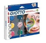 Giotto Colourful Face Paint (+ guide + sponge + paintbrush)