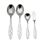 Reed Barton Arbor 4 Piece Hostess Set 18/10 Stainless Steel