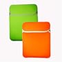 Orange-Green Reversable 2 Side Soft Sleeve 13 inches For Apple's MacBook Air