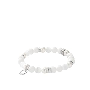 Fossil Damen-Charms Armband Stretch Perlen JF86098040