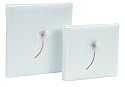 Photo Album Embroidery Flower White slip in 200 6 x 4