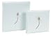 Kitchen & Housewares : Photo Album Embroidery Flower White slip in 200 6 x 4