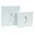 Photo Album Embroidery Flower White slip in 200 6 x 4