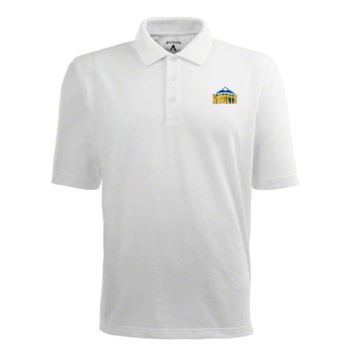 Denver Nuggets Light Blue Pique Extra Light Polo Shirt