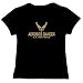 Air Force Aerobics Dancer Sport Frauen T-Shirt (Schwarz, Größe Large)