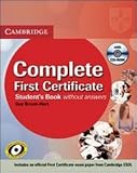 Complete First Certificate Student's Book Pack