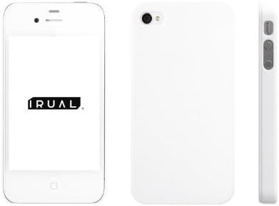 IRUAL Hard case for iPhone 4s | Clear White | Designed and Managed in Japan with Japanese High Quality Standards